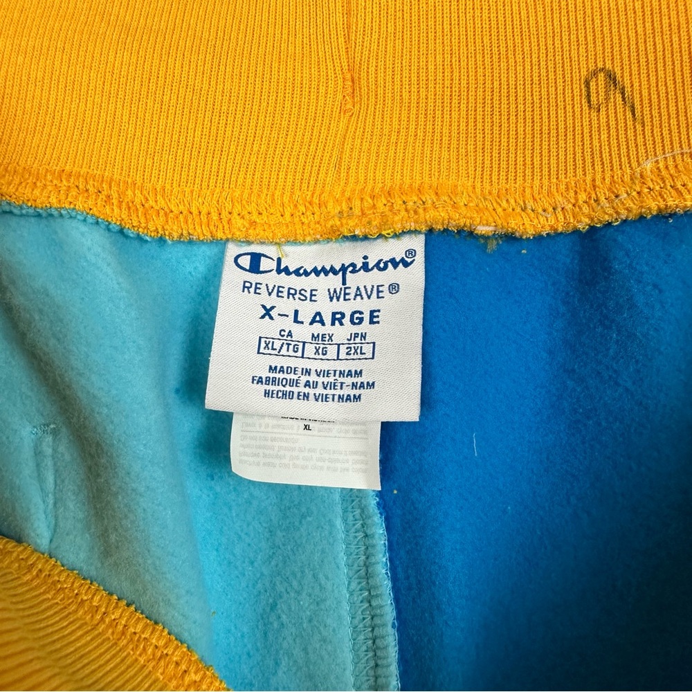 Champion Reverse Weave Color Block Joggers Men’s … - image 8